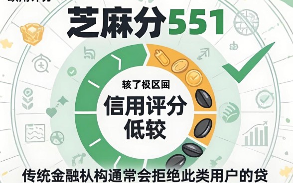 芝麻分551秒下款的口子