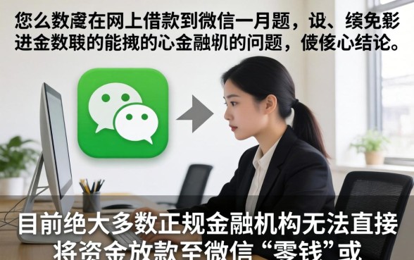 怎么可以在网上借款到微信