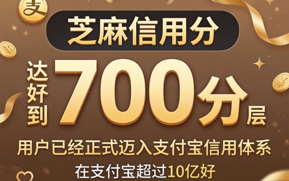 芝麻信用分700什么水平