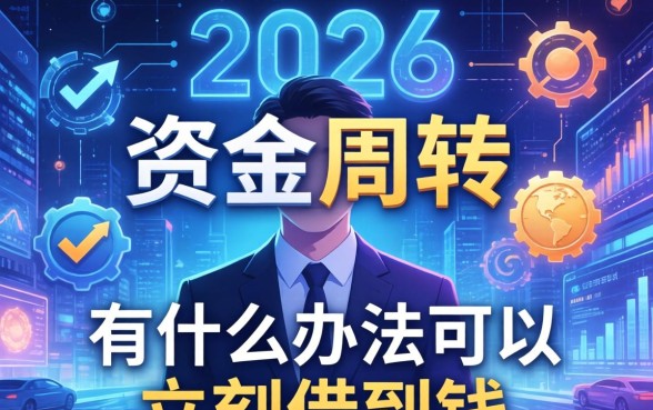 有什么办法可以立刻借到钱