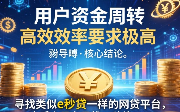 类似e秒贷一样的网贷平台有哪些