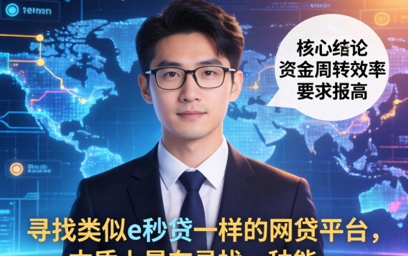 类似e秒贷一样的网贷平台有哪些