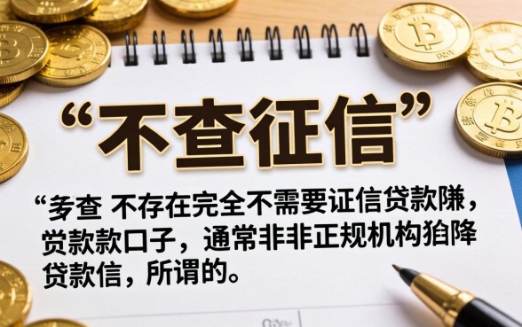 2026年有哪些不看征信的正规网贷