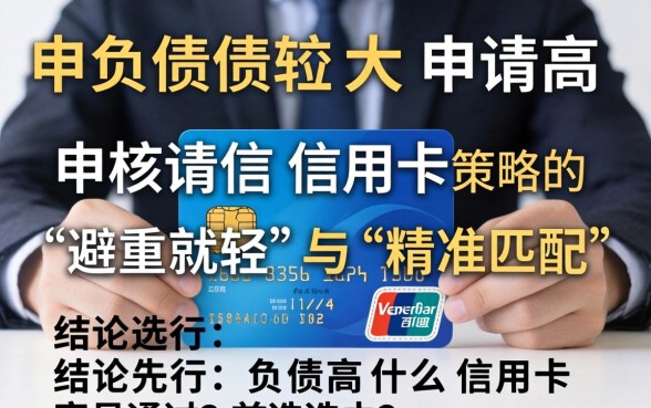 负债高什么信用卡容易通过