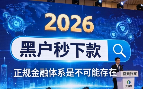2026黑户秒下款的网贷有哪些