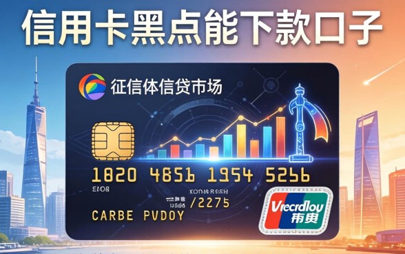 有信用卡黑户能下款的口子吗