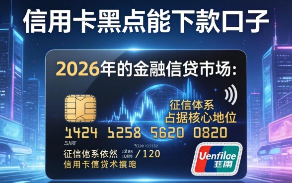 有信用卡黑户能下款的口子吗