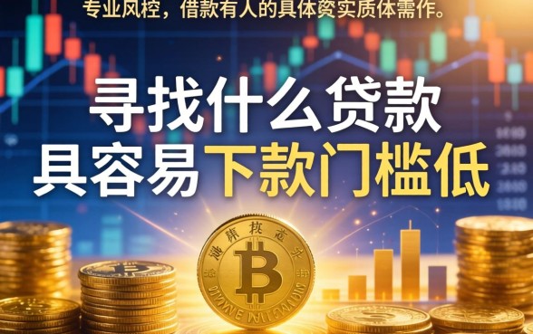 什么贷款最容易下款门槛低