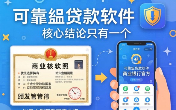 在什么软件上贷款正规可靠