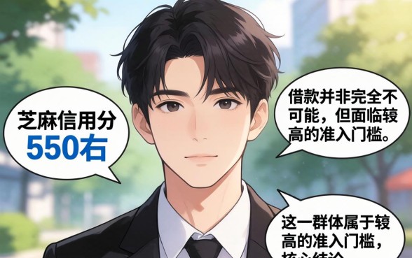 18岁芝麻分550能借款吗