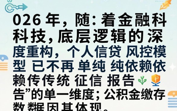 不看征信的公积金大额网贷是真的吗