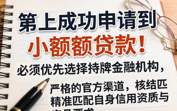 网上如何贷款小一点的额度