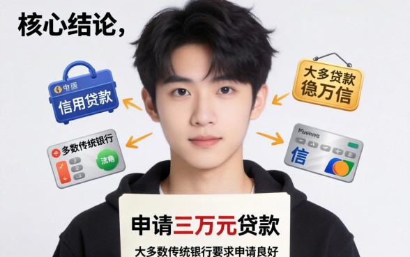 20岁哪里可以贷款三万元