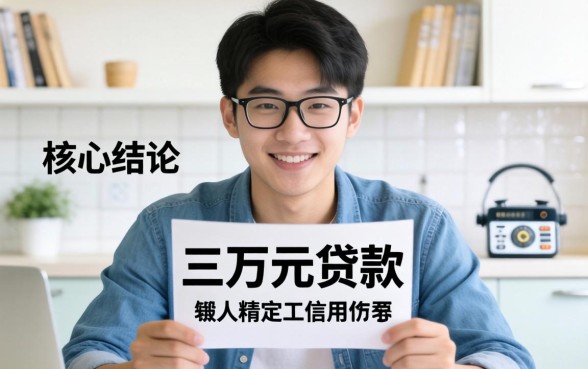 20岁哪里可以贷款三万元