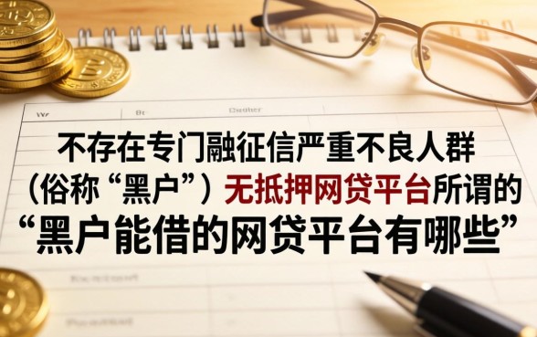 黑户能借的网贷平台有哪些
