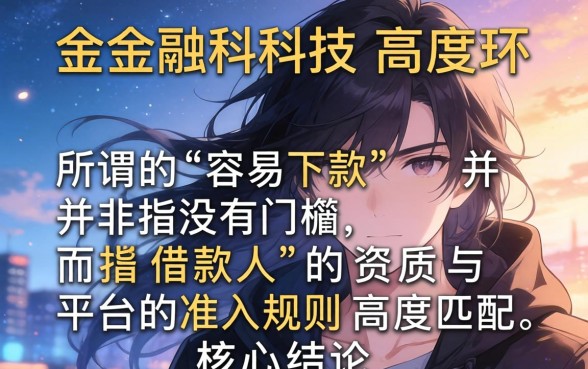 哪款app贷款容易下款呢