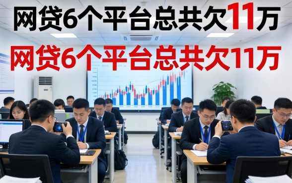网贷6个平台总共欠11万怎么办