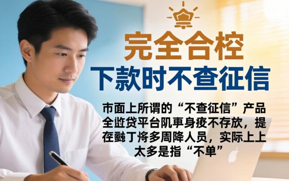 下款时不查征信的贷款平台有哪些