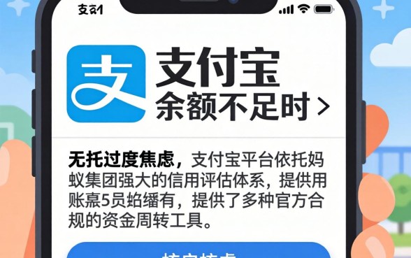 支付宝手机没钱怎样借钱呢