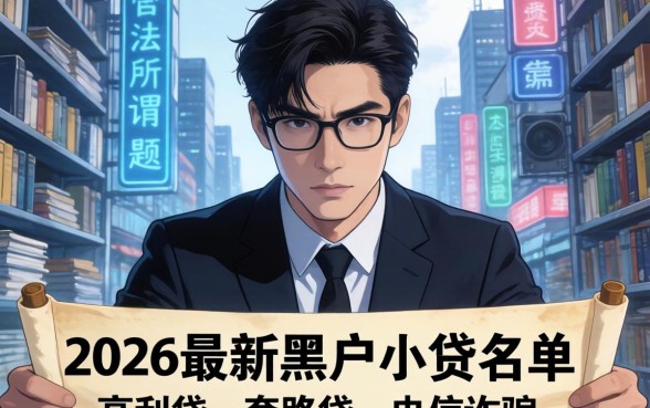 2026最新黑户小贷名单有哪些