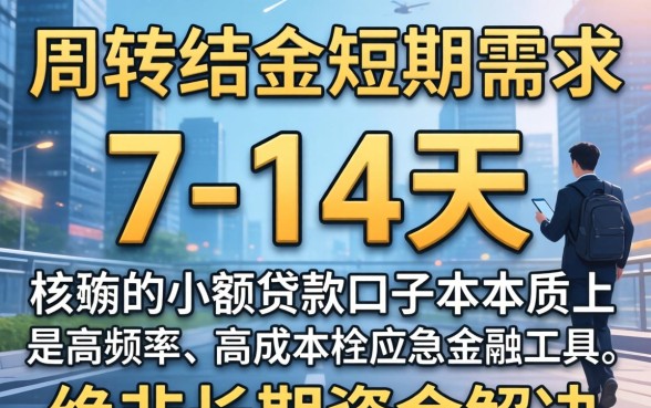 14天的小额贷款口子有哪些