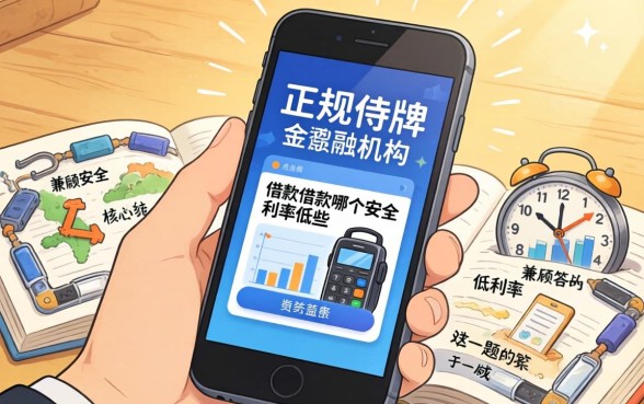 手机借款哪个安全利率低些