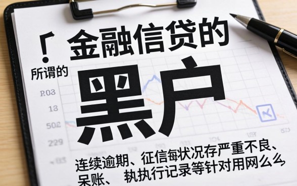 什么网贷黑户也可以贷款的