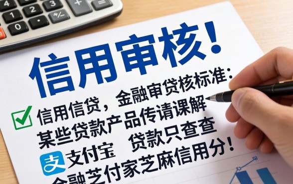 贷款只查支付宝芝麻信用分是真的吗