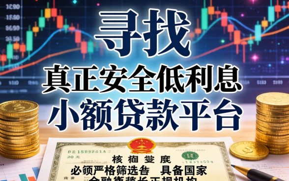 安全低利息的小额贷款平台哪个好