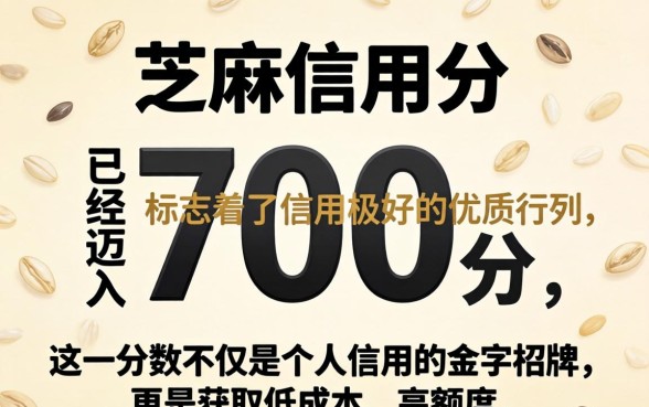 芝麻信用分700怎么借款