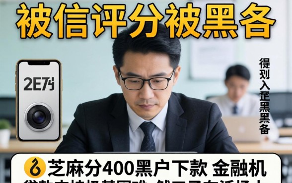 芝麻分400黑户能下款吗