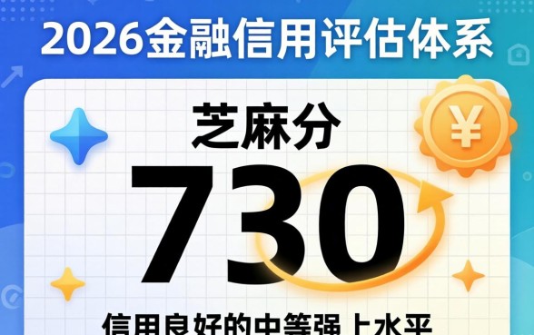 2026芝麻分730能贷款吗