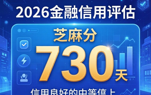 2026芝麻分730能贷款吗