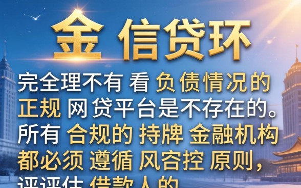 哪个网贷平台不看负债情况