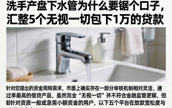 洗手盆的下水管为什么要锯个口子,汇整5个无视一切包下1万的贷款