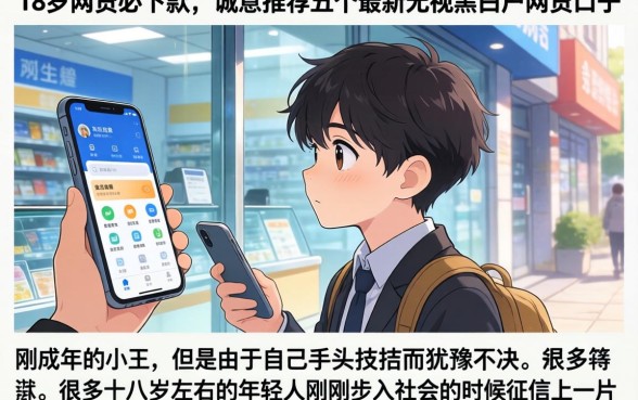 18岁网贷必下款，诚意推荐五个最新无视黑白户网贷口子