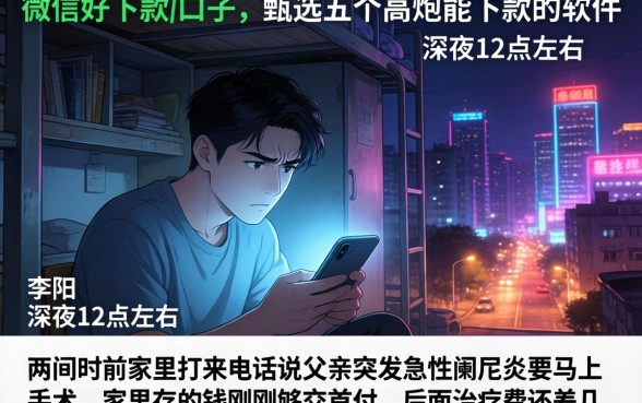 微信好下款的口子，甄选五个高炮能下款的软件