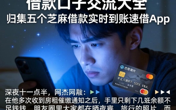 借款口子交流大全，归集五个芝麻借款实时到账速借app