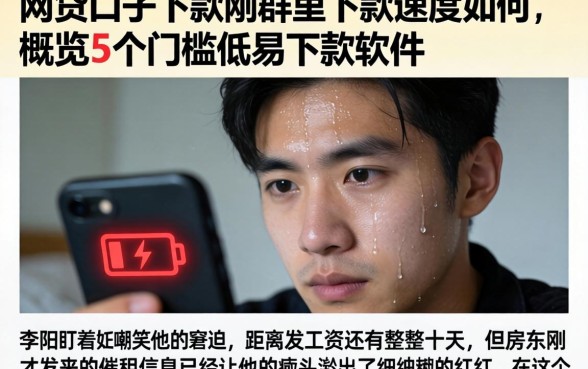 网贷口子下款群里下款速度如何，概览5个门槛低易下款软件
