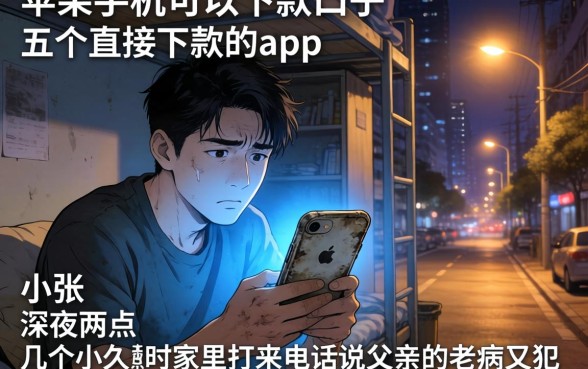 苹果手机可以下款的口子，概括五个直接下款的app