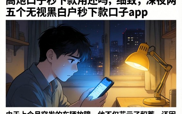 高炮口子秒下款用还吗，细致阐述五个无视黑白户秒下款口子app