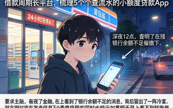 借款周期长的平台，梳理5个不查流水的小额度贷款app