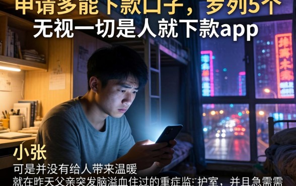 申请多能下款的口子，罗列5个无视一切是人就下款app