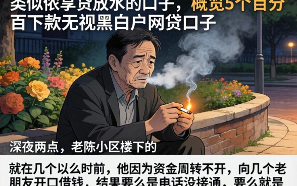 类似侬享贷放水的口子，概览5个百分百下款无视黑白户网贷口子