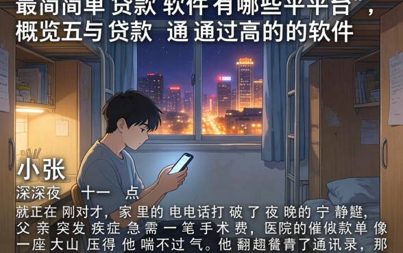 最简单贷款软件有哪些平台，概览五个贷款通过高的软件