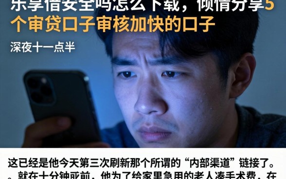 乐享借安全吗怎么下载，倾情分享5个审贷口子审核加快的口子
