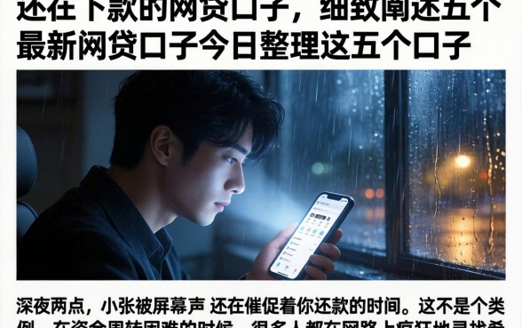 还在下款的网贷口子，细致阐述五个最新网贷口子今日整理这五个口子