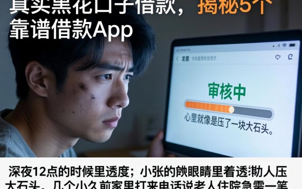 真实黑花口子借款，揭秘5个靠谱的借款app