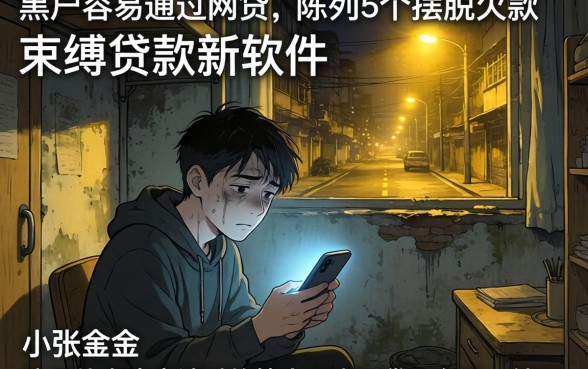 黑户容易通过网贷，陈列5个摆脱欠款束缚贷款新软件