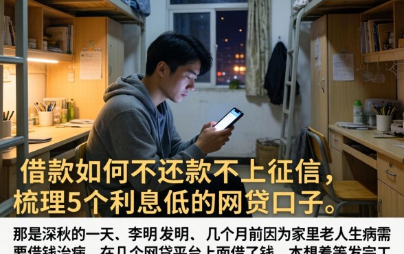 借款如何不还款不上征信,梳理5个利息低的网贷口子